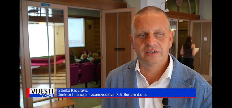 Prilog o našem seminaru na vijestima TV Nove Prilog o našem seminaru na vijestima TV Nove